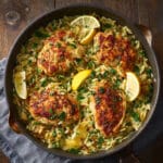 One-Pan Lemon Chicken & Orzo