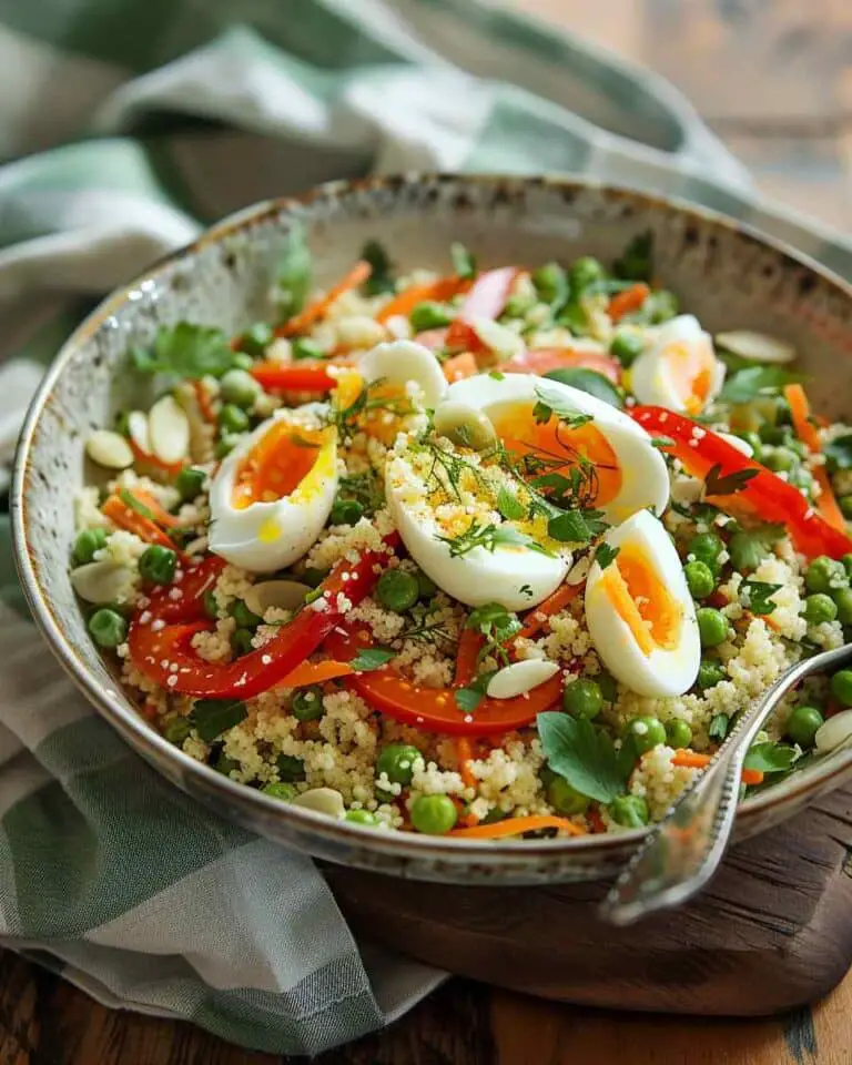 Tasty Easter Spring Couscous Salad