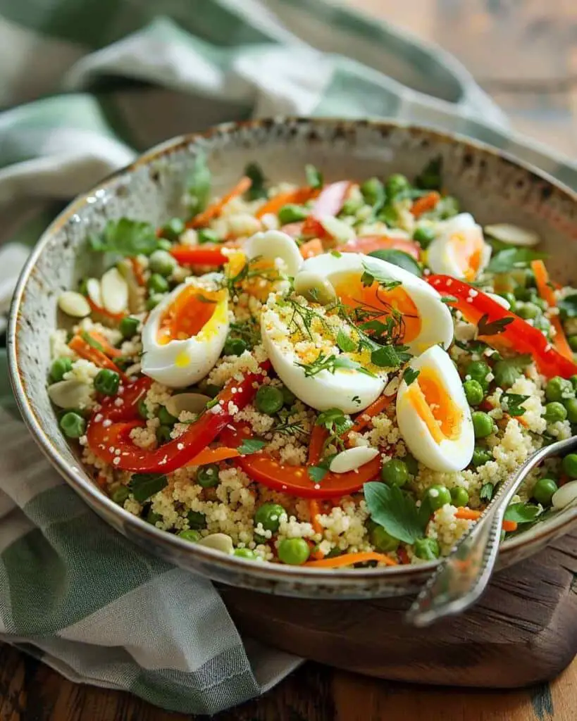 Tasty Easter Spring Couscous Salad