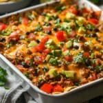 Ground Chicken Taco Casserole