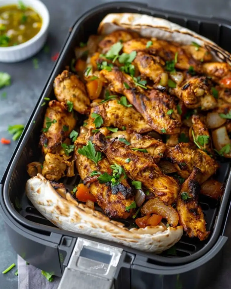 Air Fryer Chicken Shawarma