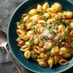 Easy Shell Pasta with Ground Turkey