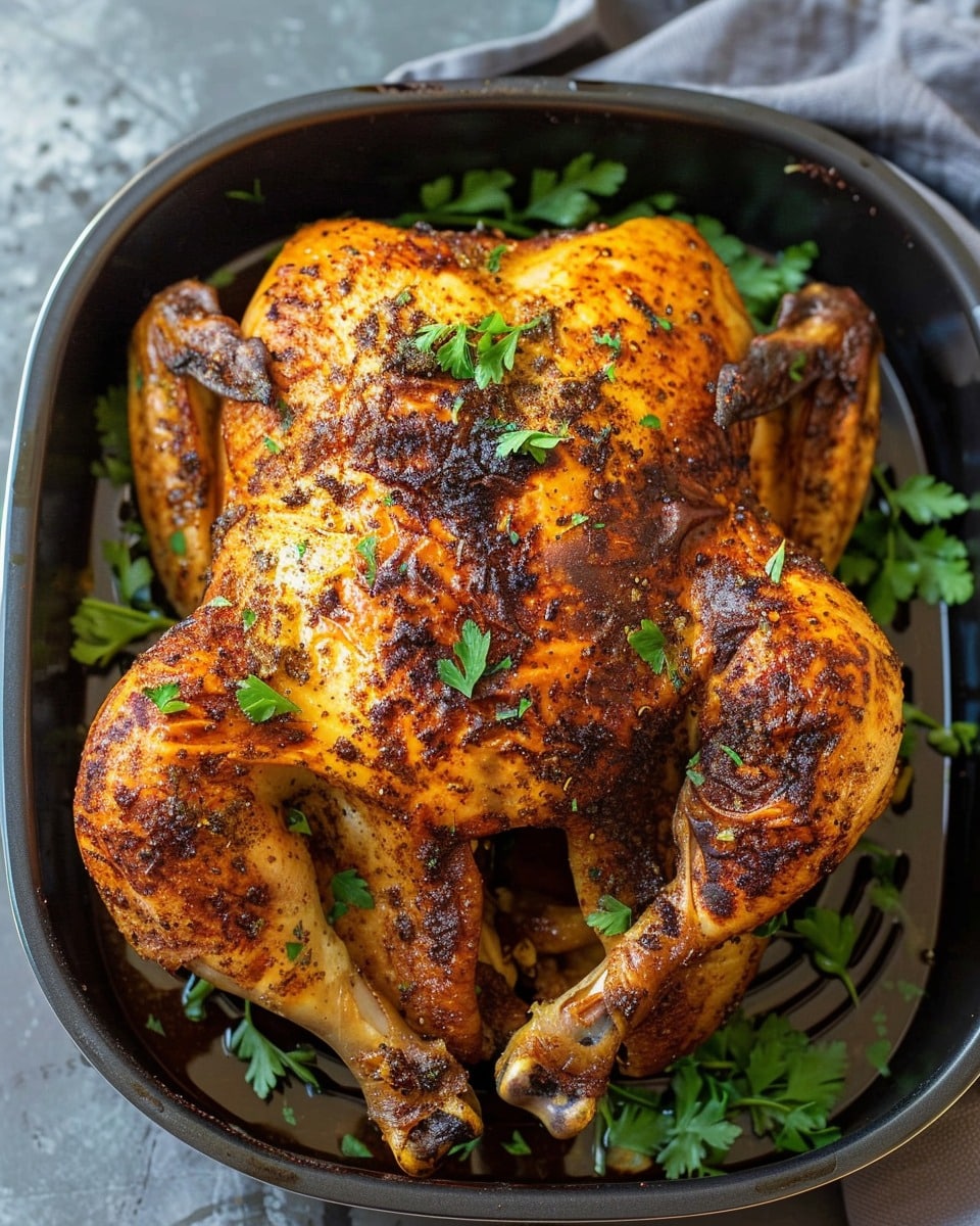 Air Fryer Whole Chicken