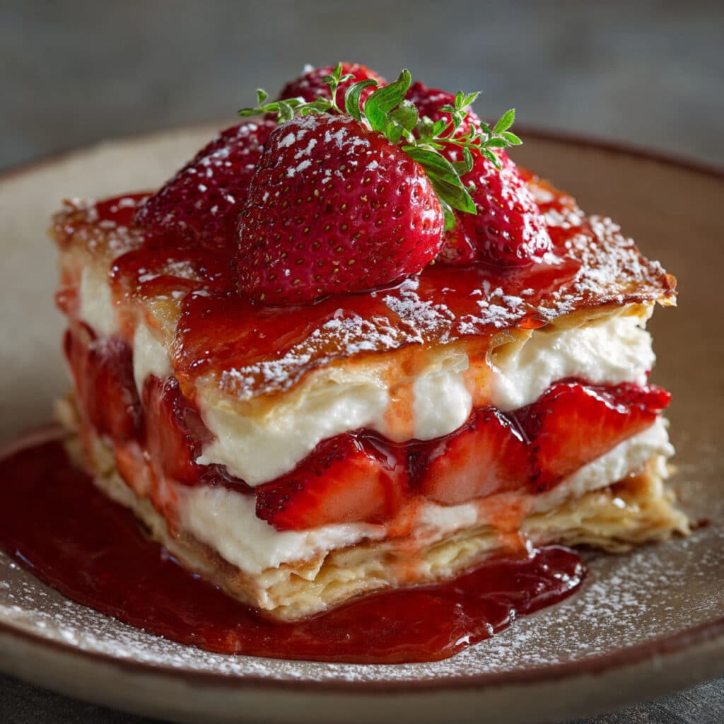 Strawberry Lasagna