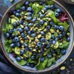 Blueberry Pistachio Spring Salad