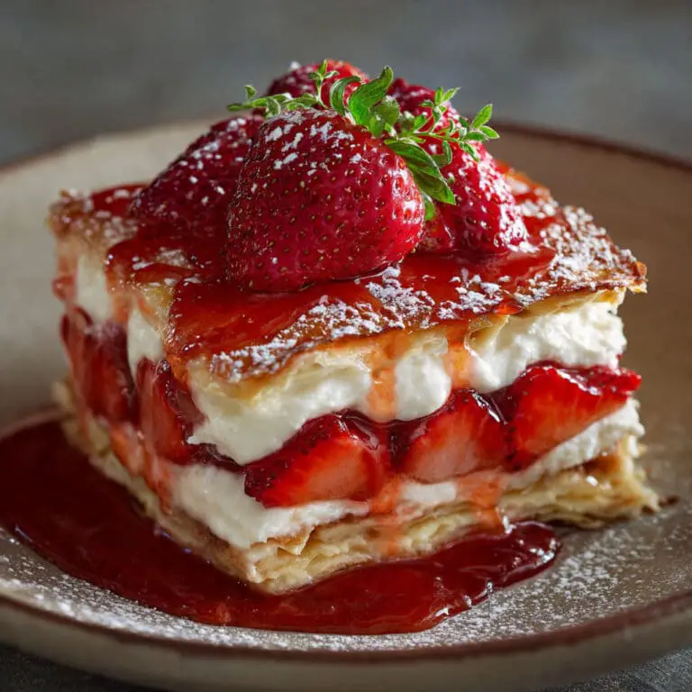 Strawberry Lasagna