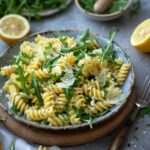 Bright and Zesty Lemon Arugula Pasta Salad