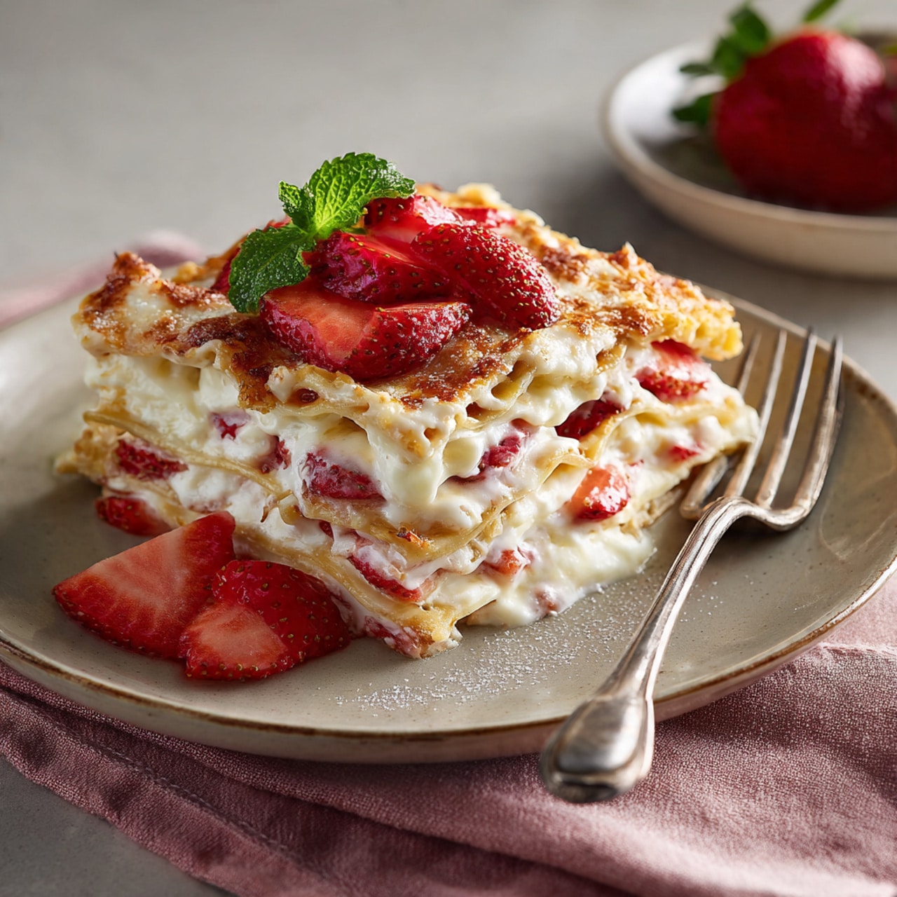 Strawberry Lasagna