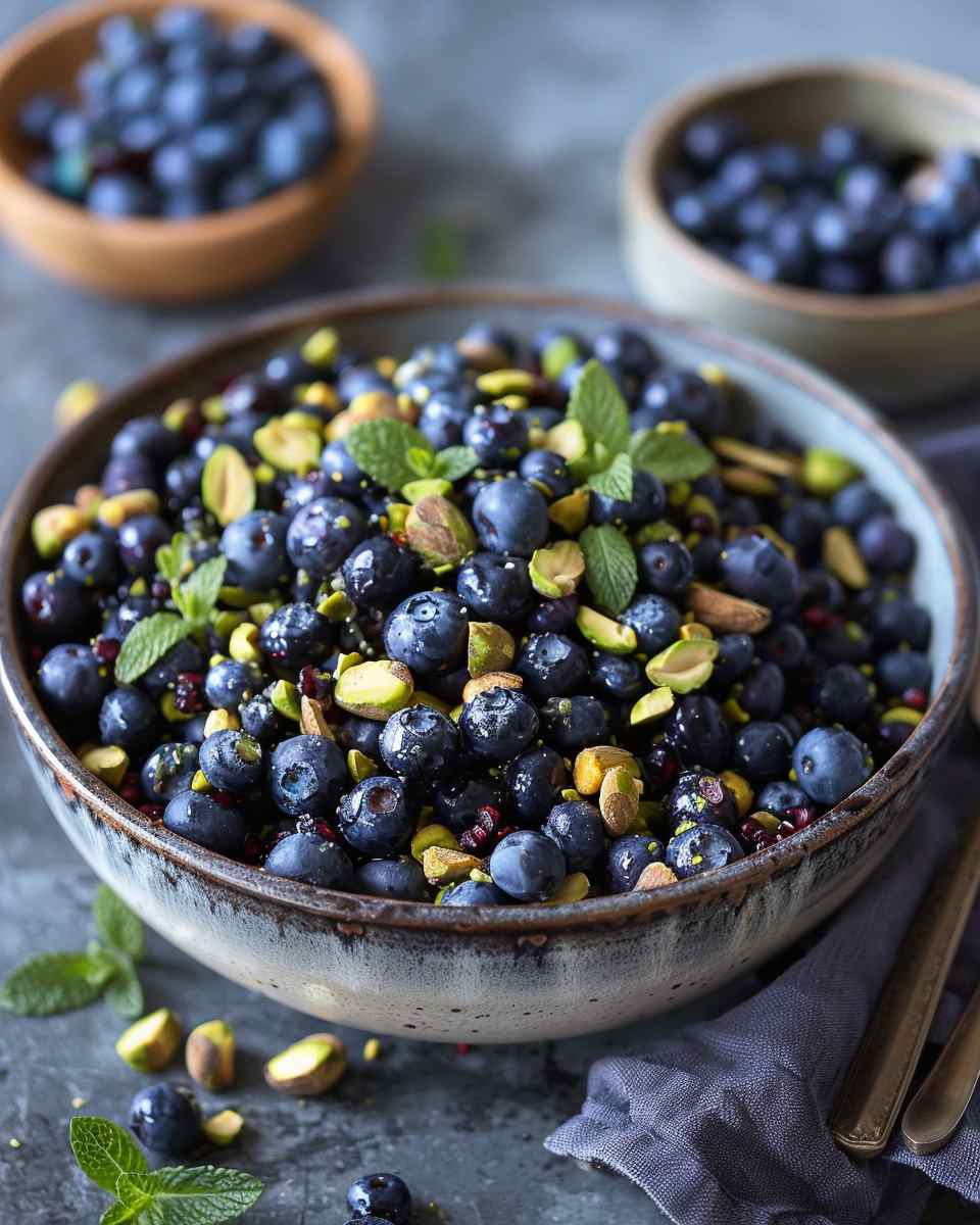 Blueberry Pistachio Spring Salad 6 Blueberry Pistachio Spring Salad