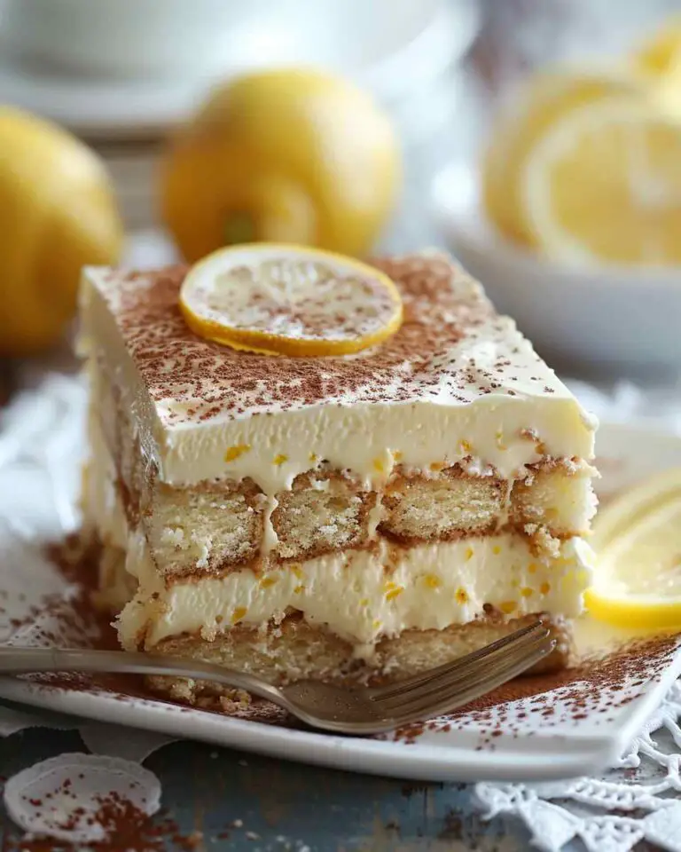 Spring Lemon Tiramisu Recipe