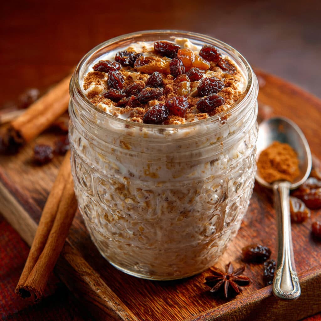 Cinnamon-Raisin Overnight Oats