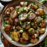 Grilled Potato Salad with Scallion Vinaigrette