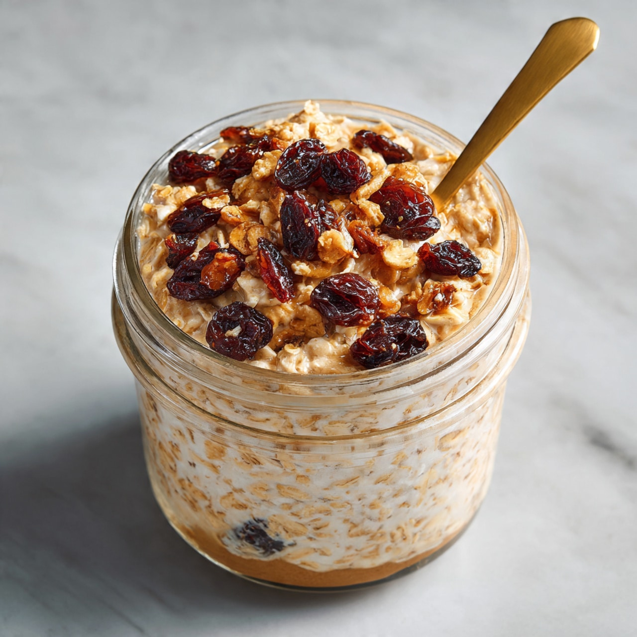 Cinnamon-Raisin Overnight Oats