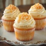 Peach Bellini Cupcakes