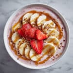Strawberry Banana Smoothie Bowl