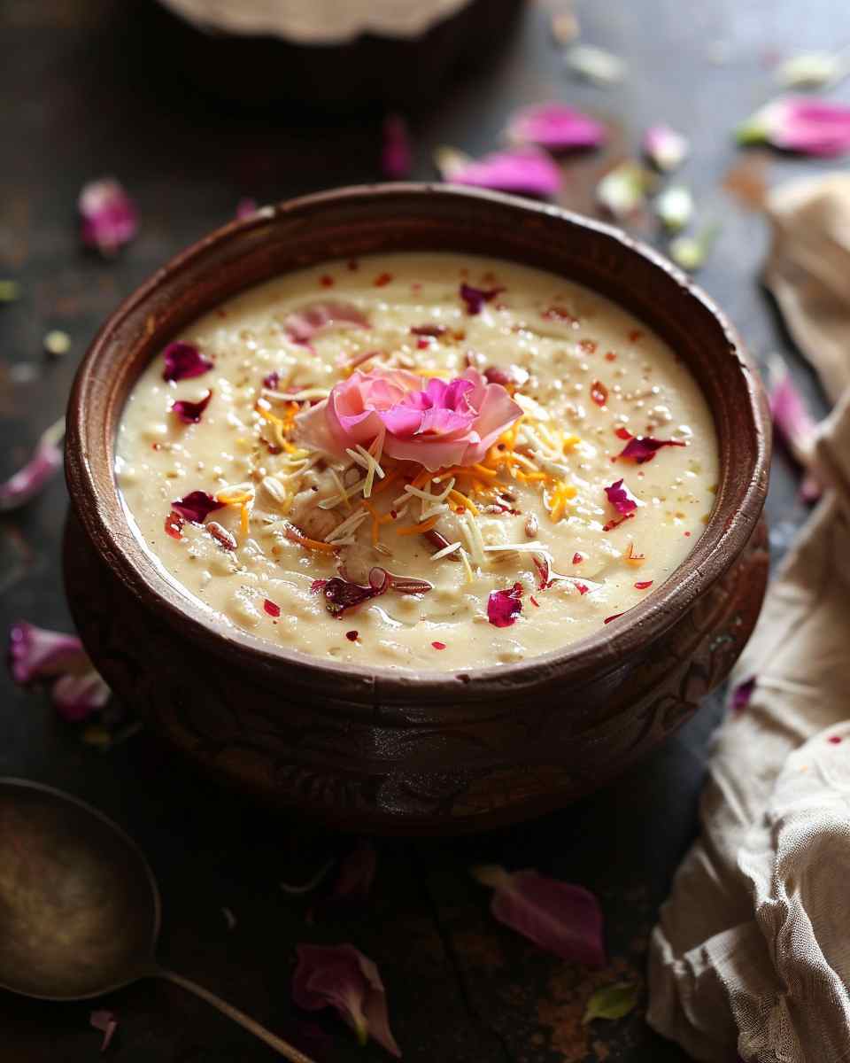 Delicious Rose Basundi