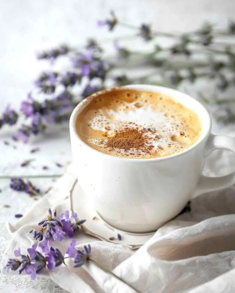 Easy DIY Lavender Latte Honey