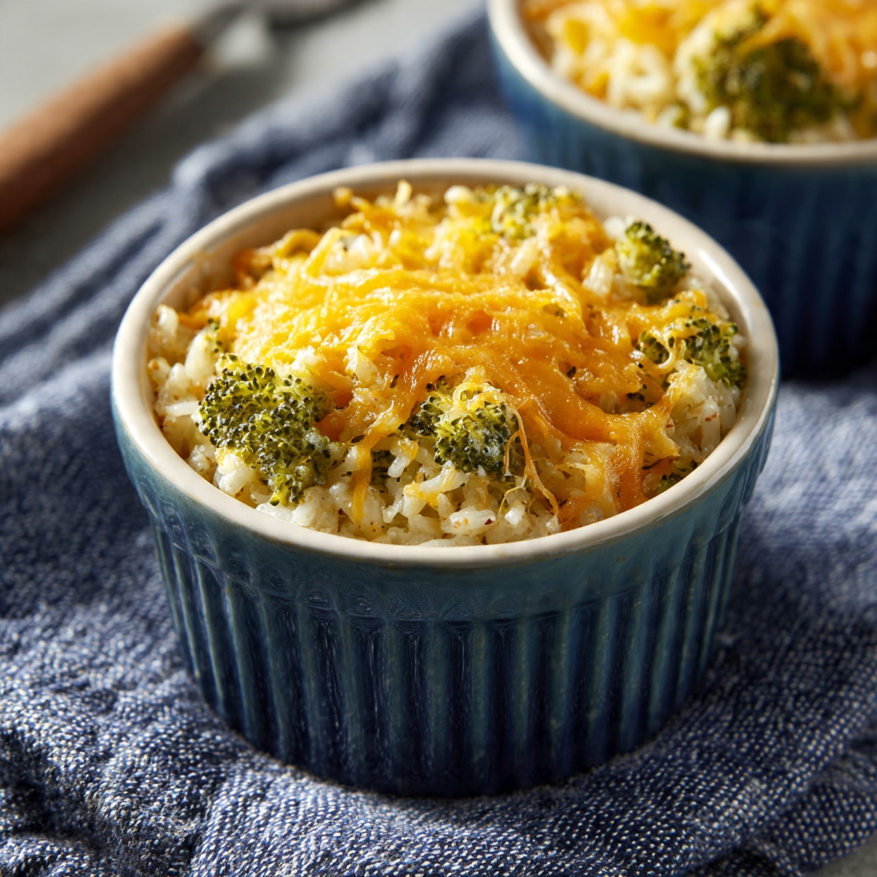 High-Protein High-Fiber Broccoli Cheddar Rice Cup