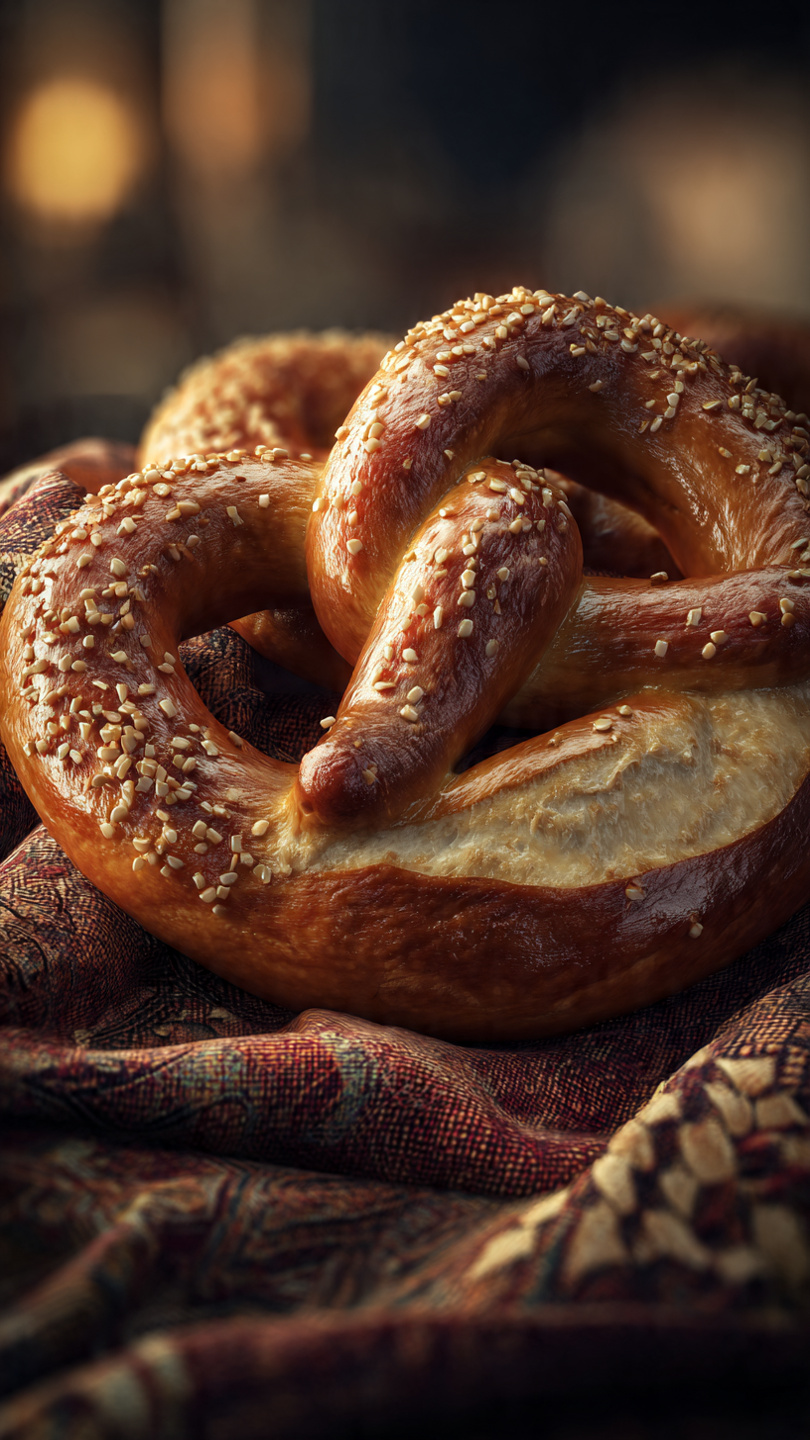 Cheese Stuffed Pretzel