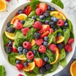 Citrus Berry Spinach Salad