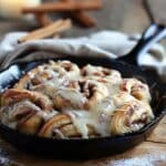 Irresistible Brown Butter Cinnamon Roll Skillet