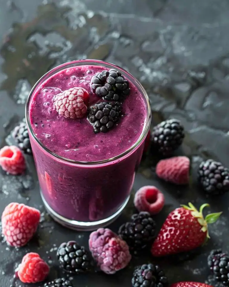 Berry Purple Power Smoothie