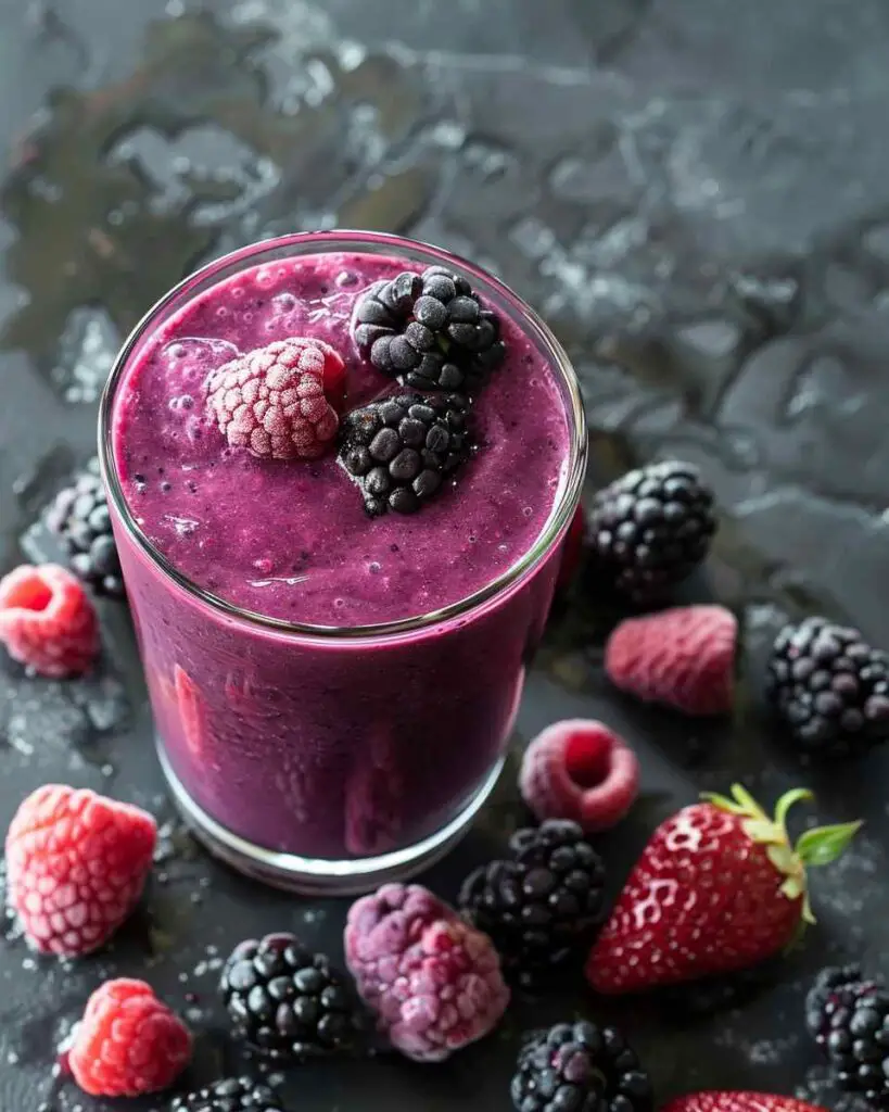 Berry Purple Power Smoothie