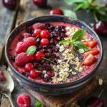 Cherry Berry Smoothie Bowl