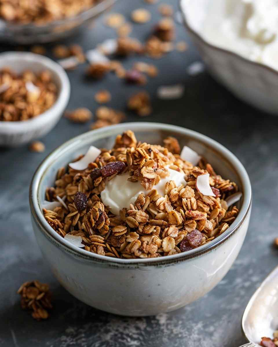 Coconut Granola Clusters Recipe