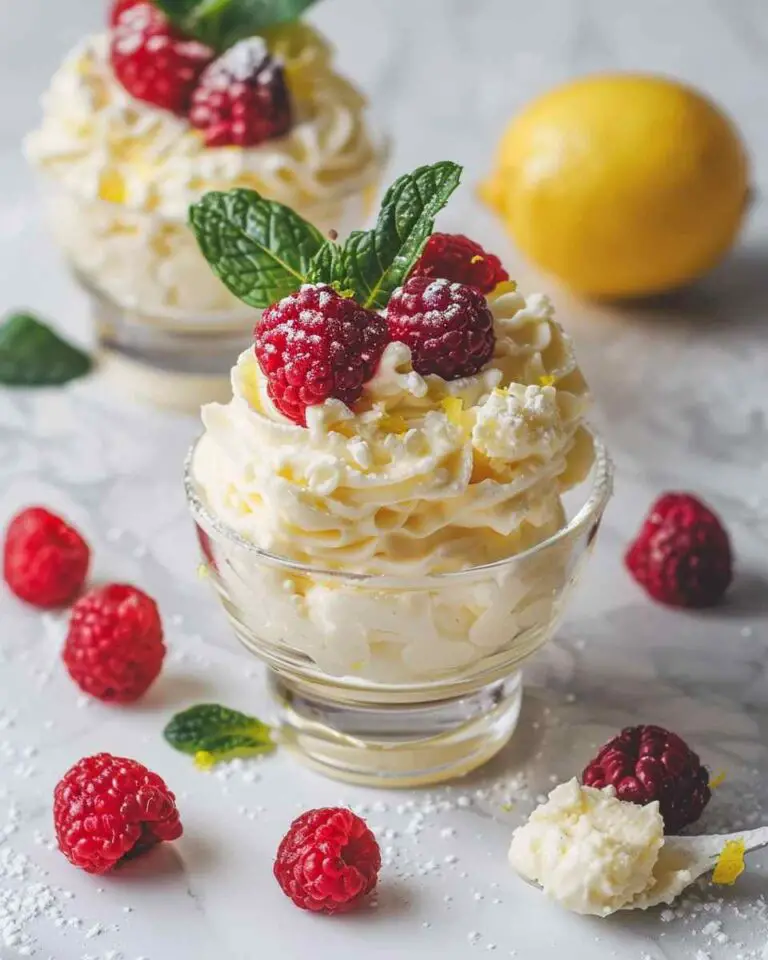 Keto Lemon Mascarpone Mousse
