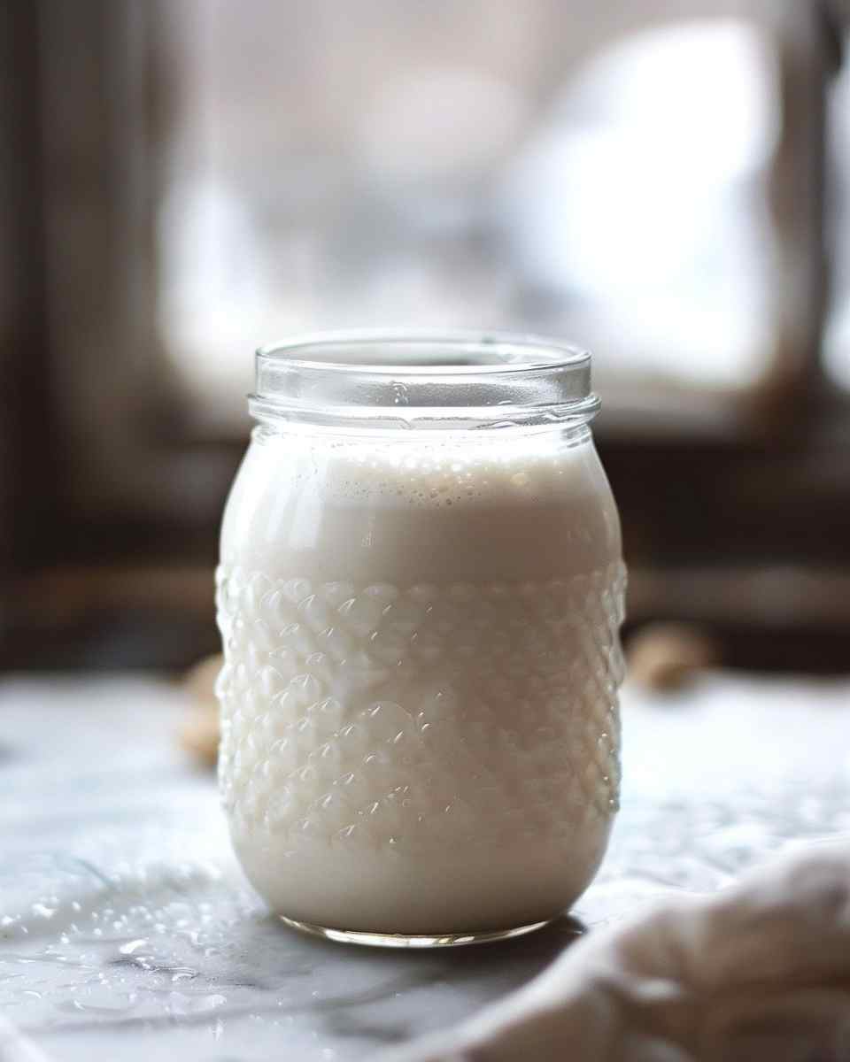 Quick Homemade Cashew Milk
