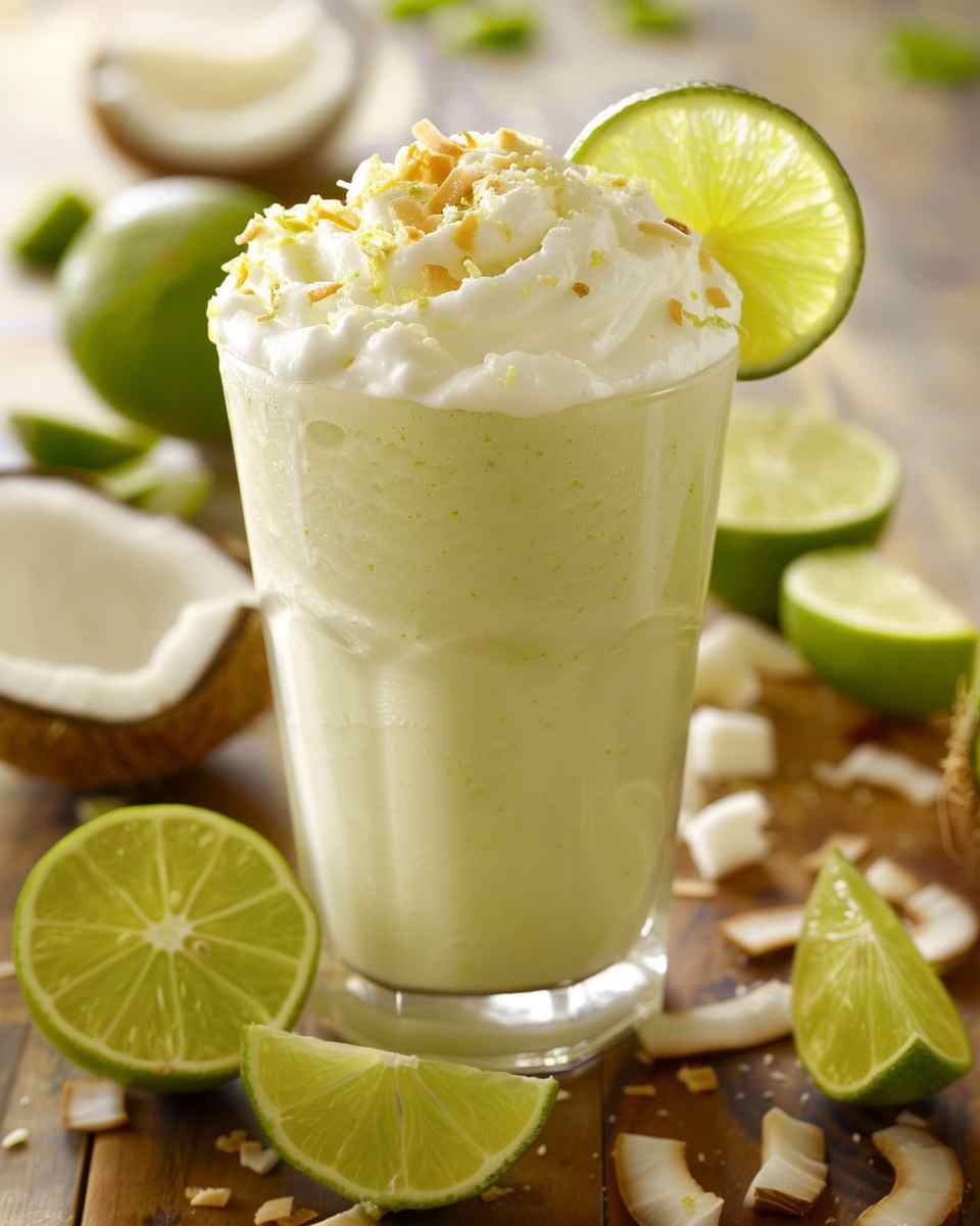 Coconut Key Lime Pie Smoothie