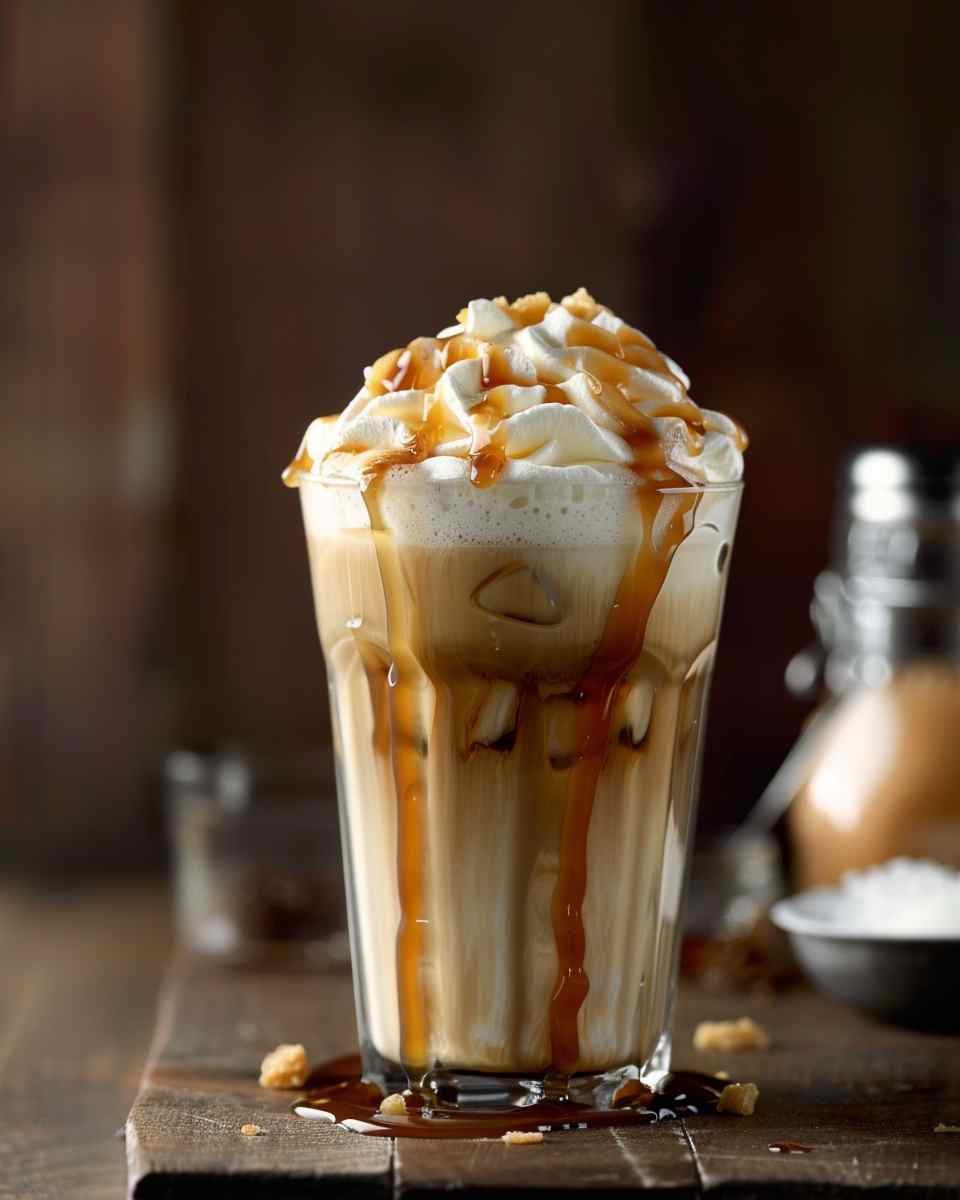 Iced Caramel Latte 6 Iced Caramel Latte