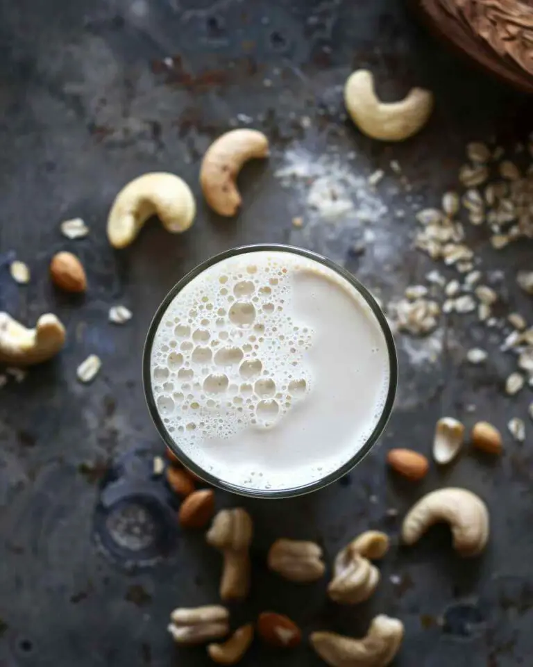 Quick Homemade Cashew Milk
