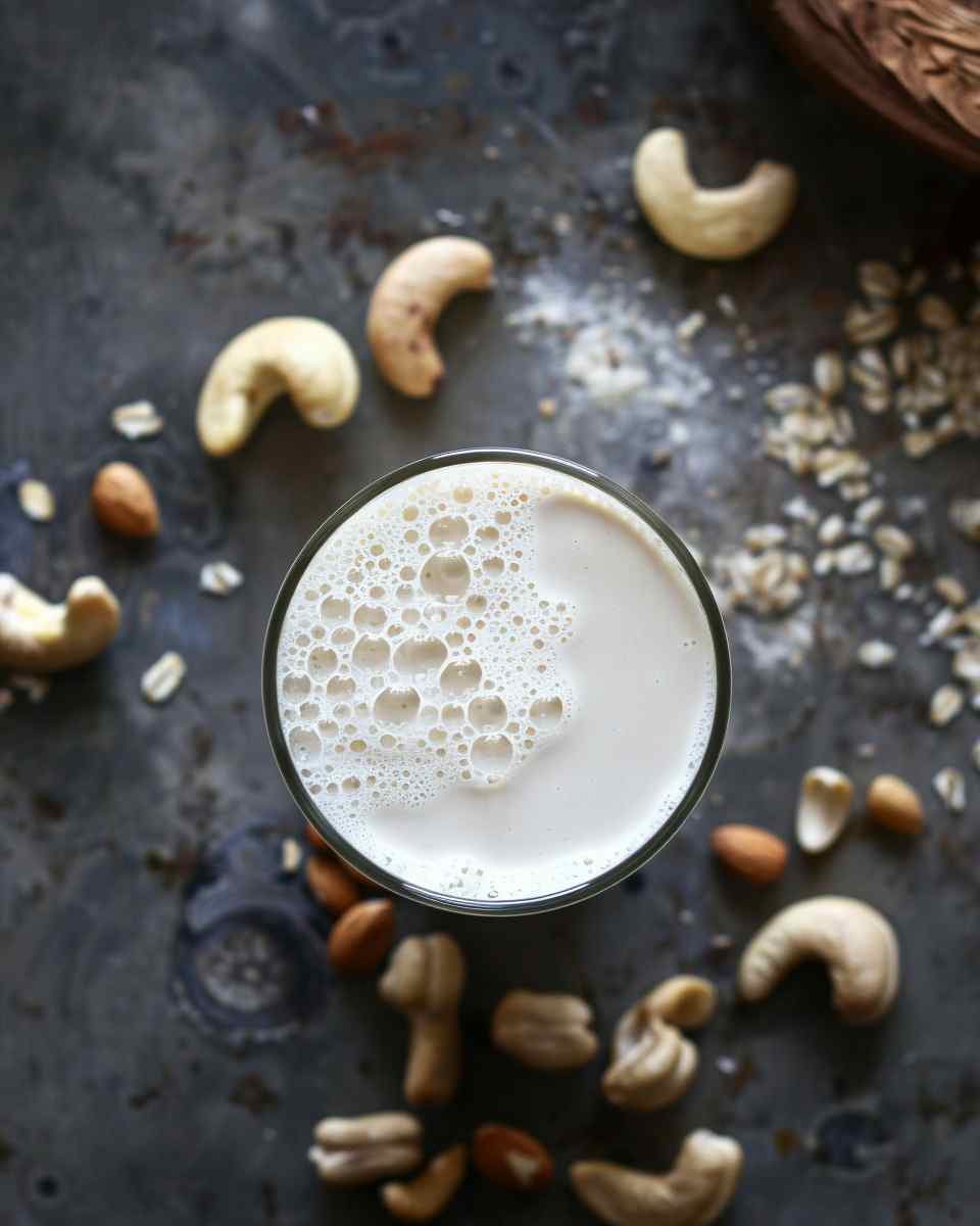 Quick Homemade Cashew Milk