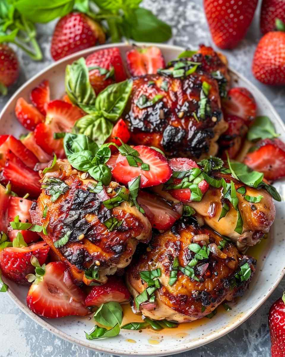 Strawberry Basil Chicken