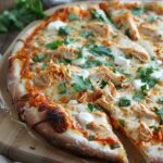Easy Buffalo Chicken Pizza