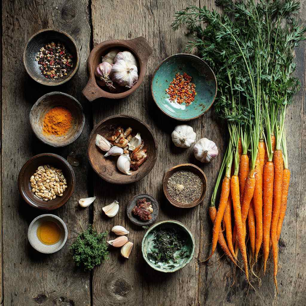 Garlic Roasted Carrots