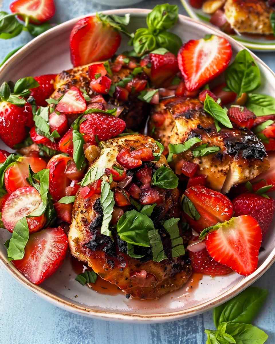 Strawberry Basil Chicken
