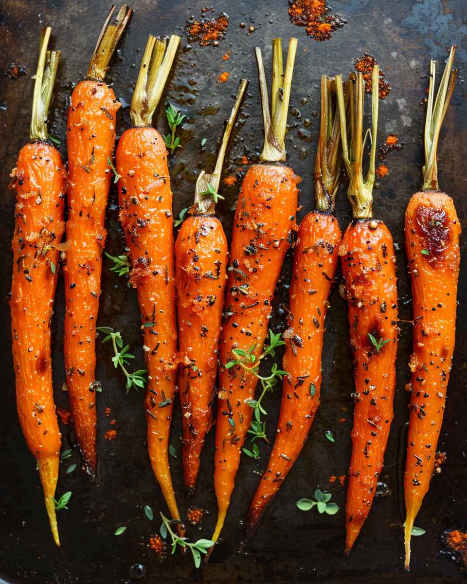 Garlic Roasted Carrots