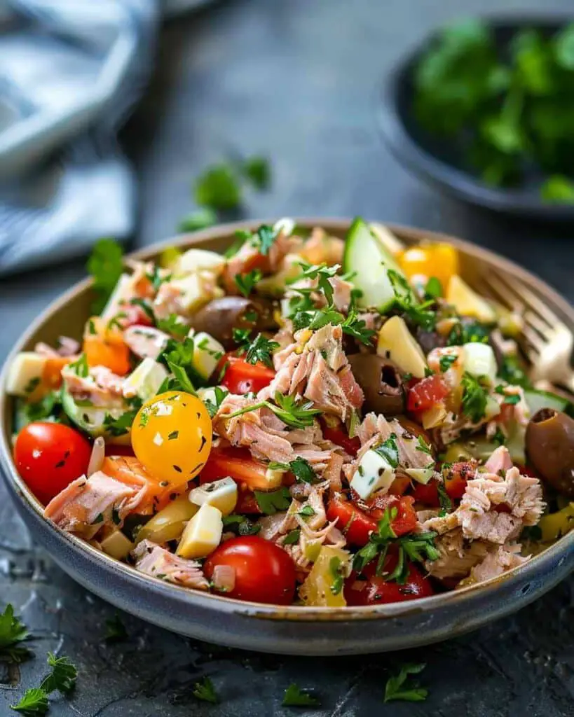 Mediterranean Tuna Salad