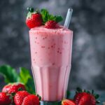 Cafe Style Korean Strawberry Milk
