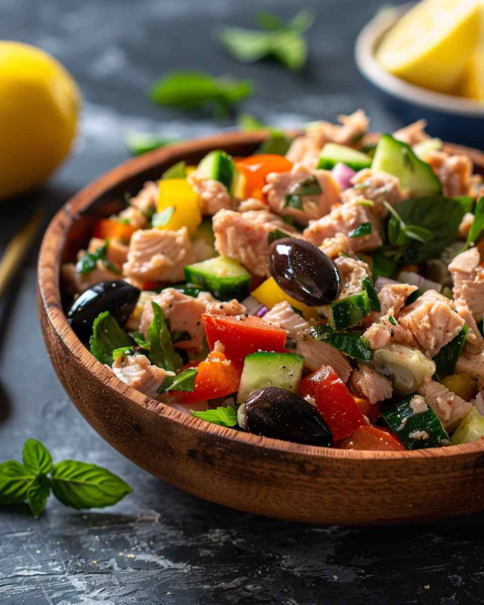 Mediterranean Tuna Salad