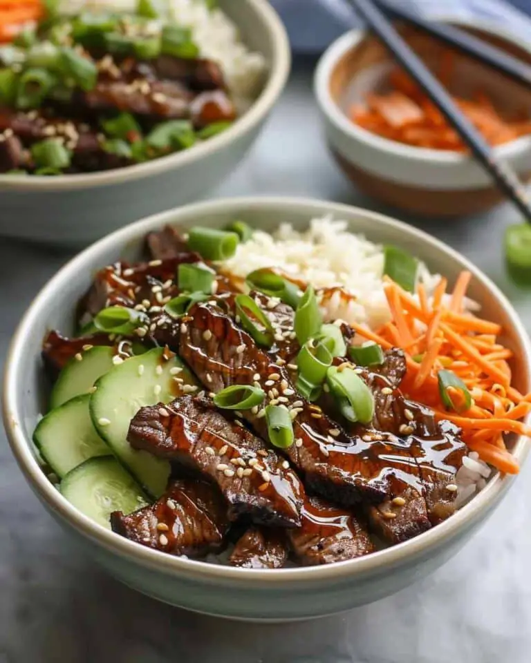 Teriyaki Beef Bowls