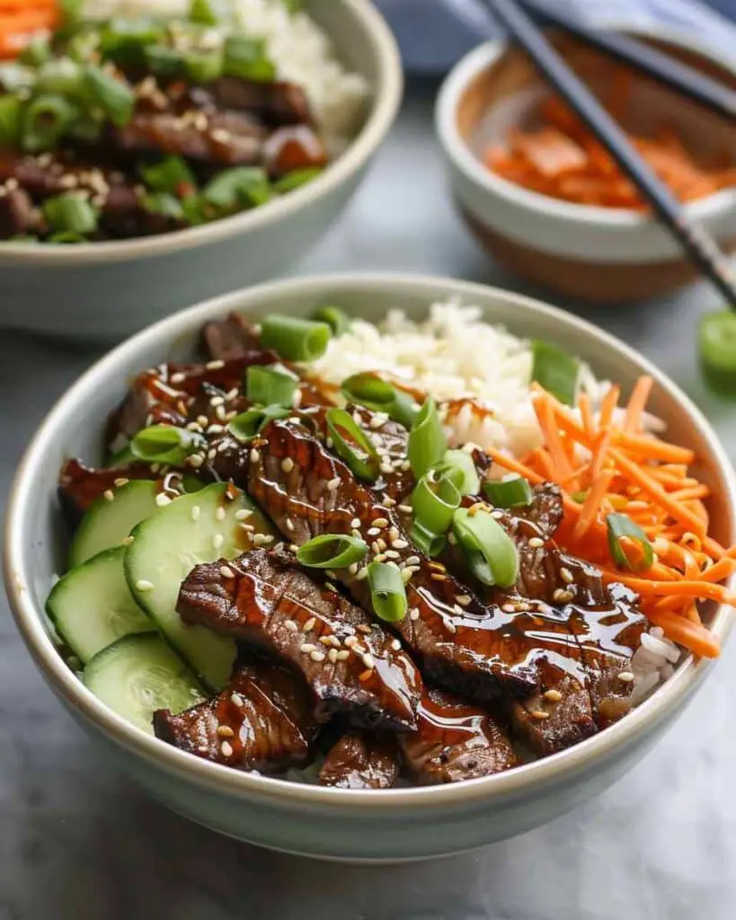 Teriyaki Beef Bowls