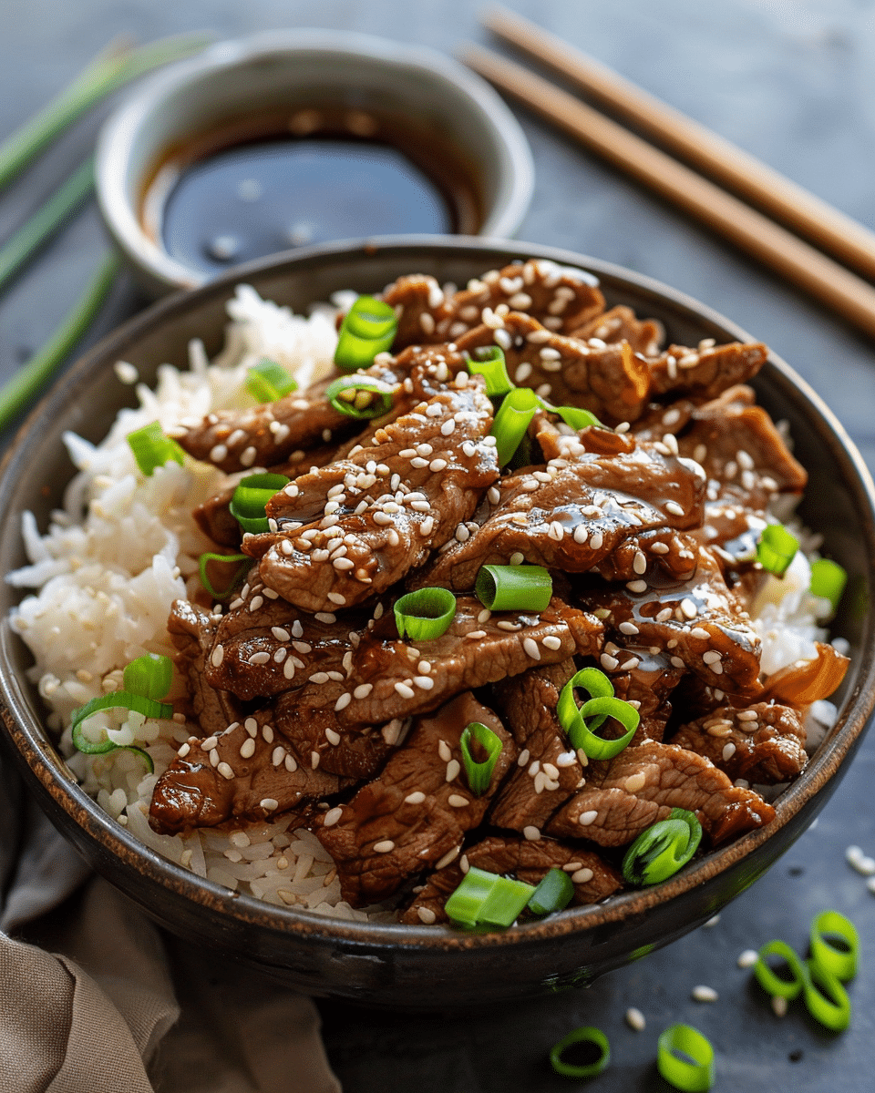 Teriyaki Beef Bowls