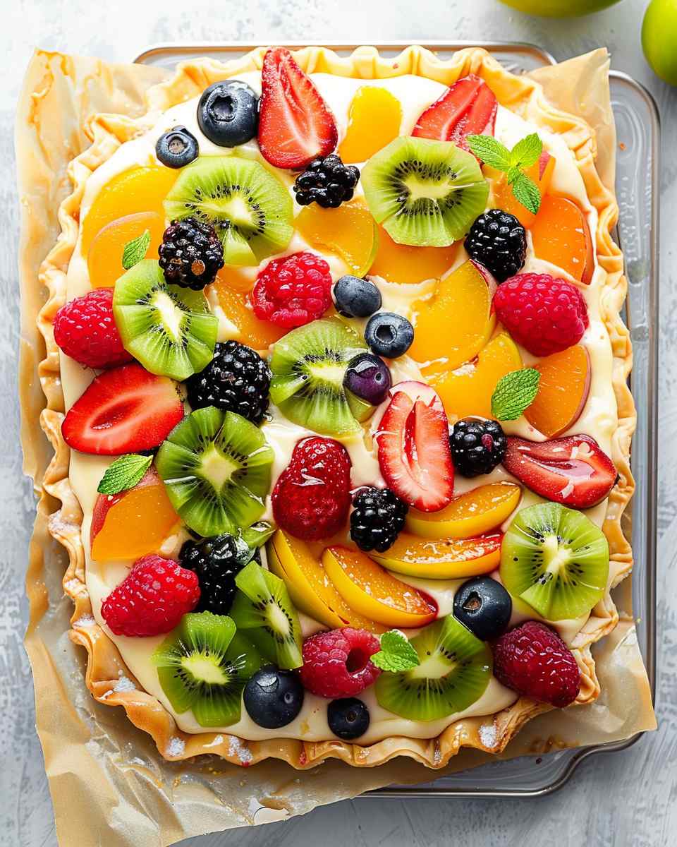 Phyllo Fruit Tart