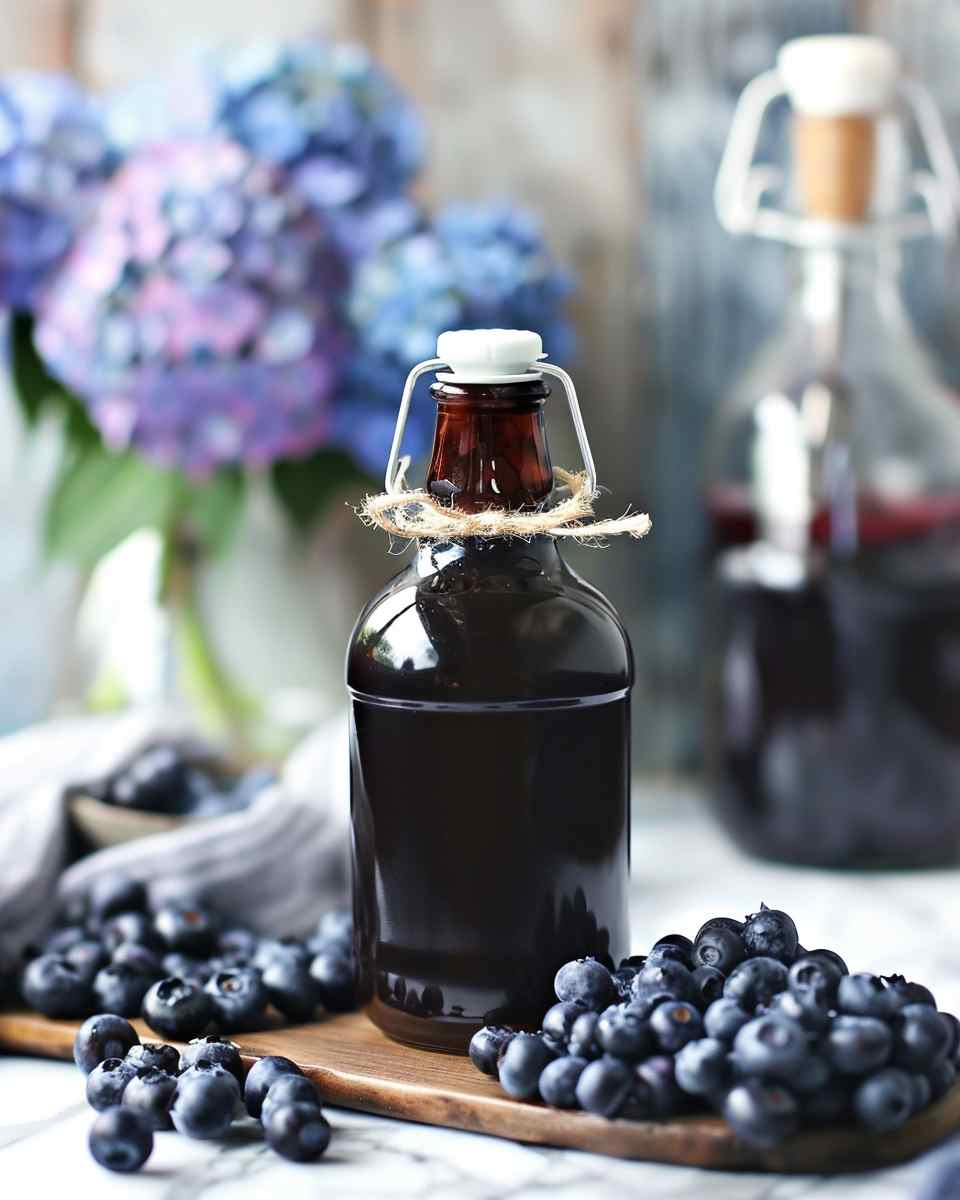 Homemade Blueberry Syrup 5 Homemade Blueberry Syrup