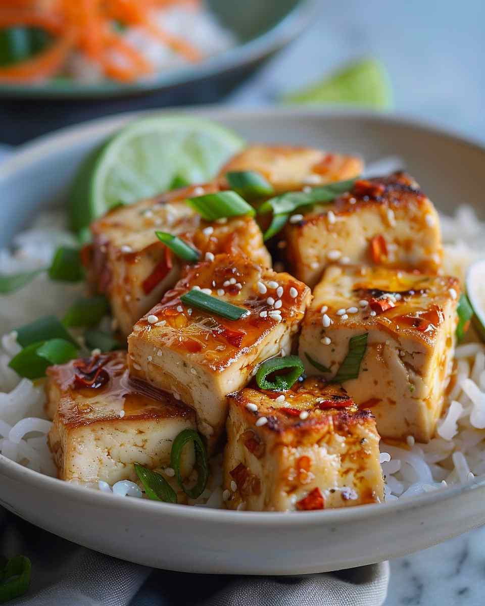 Tasty Coconut Lime Tofu