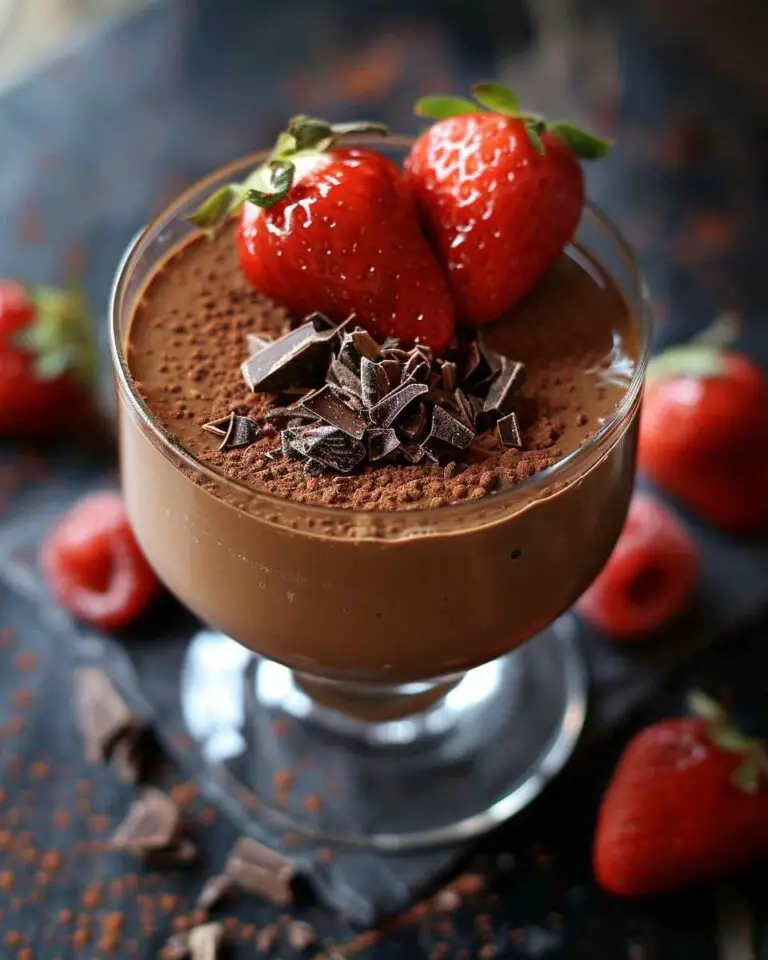 Chocolate Panna Cotta